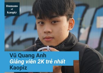 Gặp gỡ chàng giảng viên 2K trẻ nhất Kaopiz