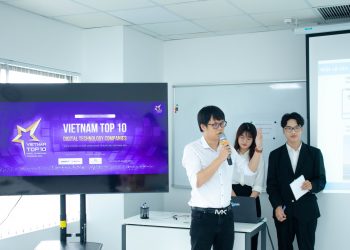 Kaopiz tại vòng thuyết trình Top 10 DN Công nghệ số xuất sắc Việt Nam 2023