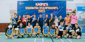 Bế mạc giải cầu lông Kaopiz’s Badminton Championships 2023