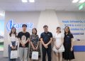 Đại diện Trường đại học FPT đến thăm quan văn phòng và trao đổi hợp tác