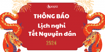 Kaopiz thông báo lịch nghỉ Tết Nguyên đán 2024 