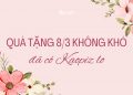 Quà tặng 8/3 không khó, đã có Kaopiz lo