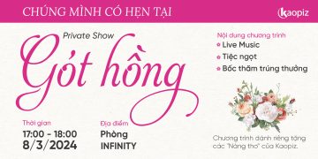 Chúng mình có hẹn tại Private show “Gót hồng” 