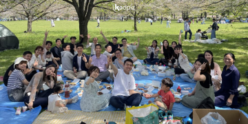 [KAOPIZ JAPAN] Chiêm ngưỡng vẻ đẹp xứ sở hoa anh đào trong picnic mùa xuân 2024
