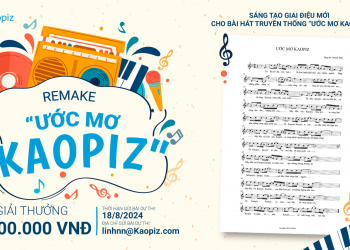 Thể lệ cuộc thi sáng tạo giai điệu mới cho ca khúc “Ước mơ Kaopiz”