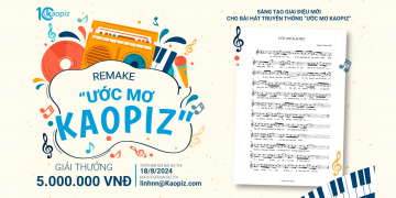 Thể lệ cuộc thi sáng tạo giai điệu mới cho ca khúc “Ước mơ Kaopiz”