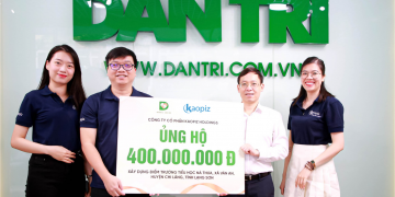 Kaopiz trao 400 triệu xóa “lớp học tạm, dột nát” tại Lạng Sơn
