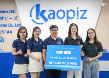 Năm thứ 4 liên tiếp “Nuôi em” – Người Kaopiz ủng hộ hơn 100 triệu đồng