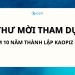 BTC chính thức gửi thư mời tham dự Lễ kỷ niệm 10 năm thành lập Kaopiz Holdings