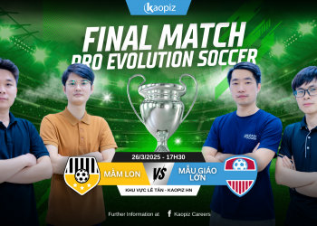 Chung kết PES – Kaopiz Esport Tournament 2025