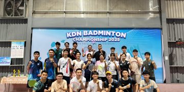 Toàn cảnh giải cầu lông KDN Badminton Championship 2025 