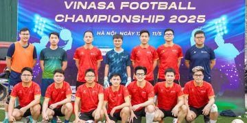 Kaopiz thắng đậm tại trận khai mạc VINASA Football Championship 2025