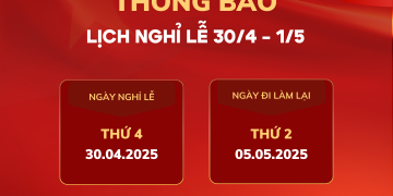 Lịch nghỉ Lễ Giải phóng miền Nam 30/4 và Quốc tế Lao động 1/5