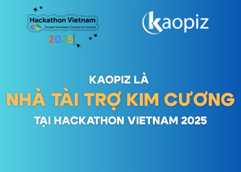 Kaopiz là nhà tài trợ kim cương tại cuộc thi Hackathon do Google Developer Groups tổ chức