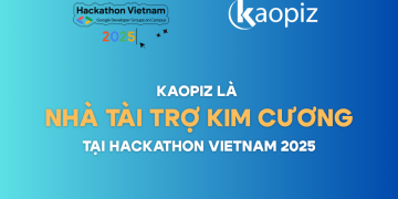 Kaopiz là nhà tài trợ kim cương tại cuộc thi Hackathon do Google Developer Groups tổ chức