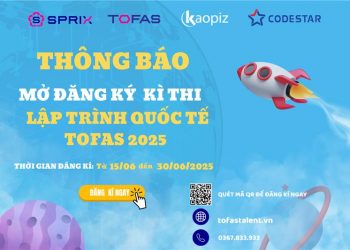 Mở cổng đăng ký Cuộc thi lập trình quốc tế TOFAS 2025