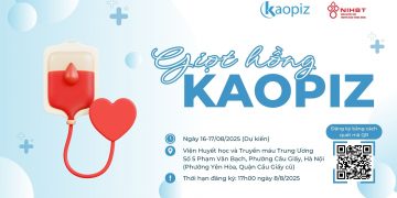 Phát động chương trình hiến máu tình nguyện “Giọt Hồng Kaopiz 2025” 