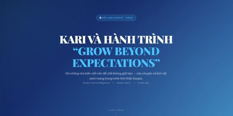 Kari và hành trình “Grow Beyond Expectations”