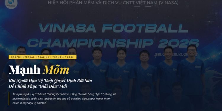 Mạnh “Mõm”: Khi người hậu vệ thép quyết định rời sân để chinh phục “giải đấu” mới