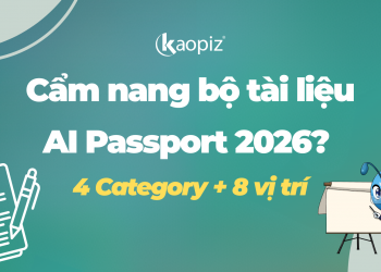 Cùng xem “bộ cẩm nang tài liệu” dành cho AI Passport năm nay có gì hot?