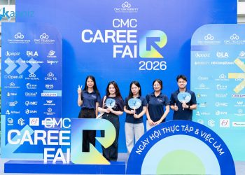Lần đầu Kaopiz “debut” tại CMC Uni Career Fair 2026