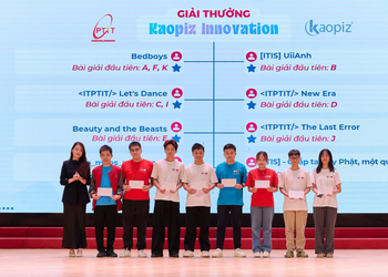 Kaopiz tiếp lửa tài năng công nghệ tại Lễ trao giải ICPC PTIT 2026