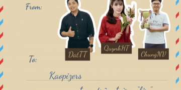 Thư gửi Kaopizers đang trên đường “lớn” 
